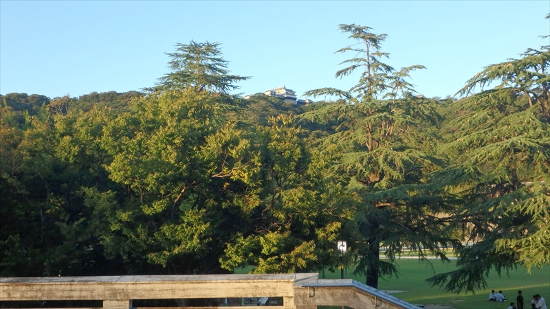 会場周辺の城山公園